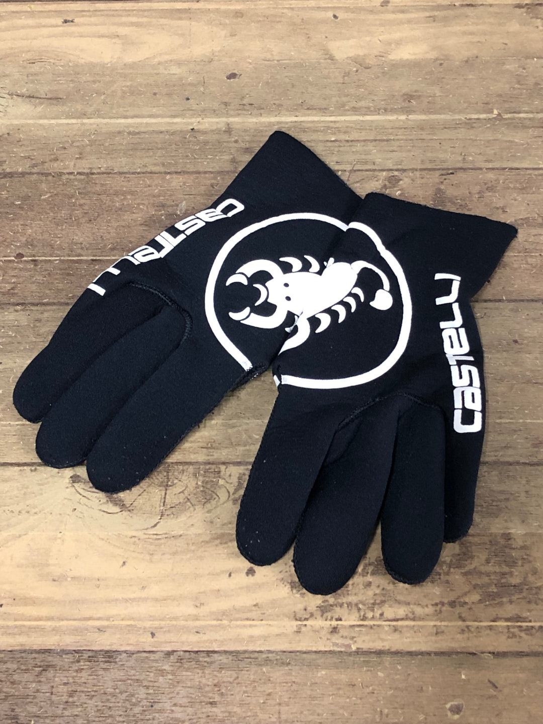 JS660 カステリ CASTELLI 長指 グローブ 黒 S/M