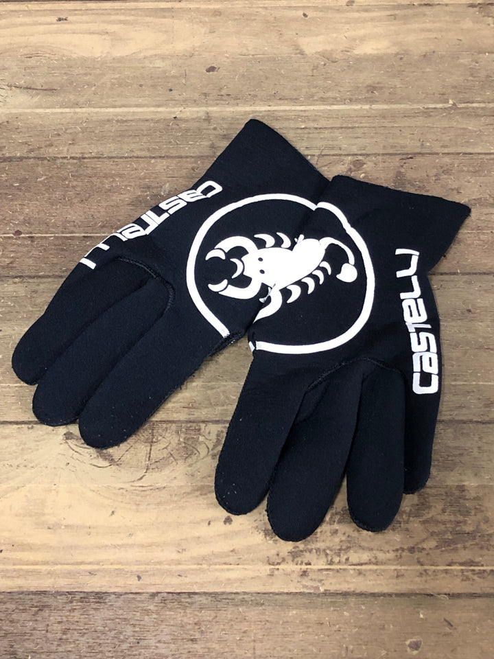 JS660 カステリ CASTELLI 長指 グローブ 黒 S/M