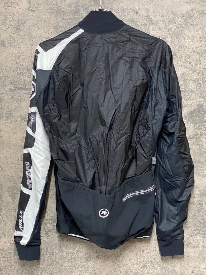 KG633 アソス assos MILLE EVO JACKET EVO7 長袖 サイクルジャケット 黒 XS ※ほつれ
