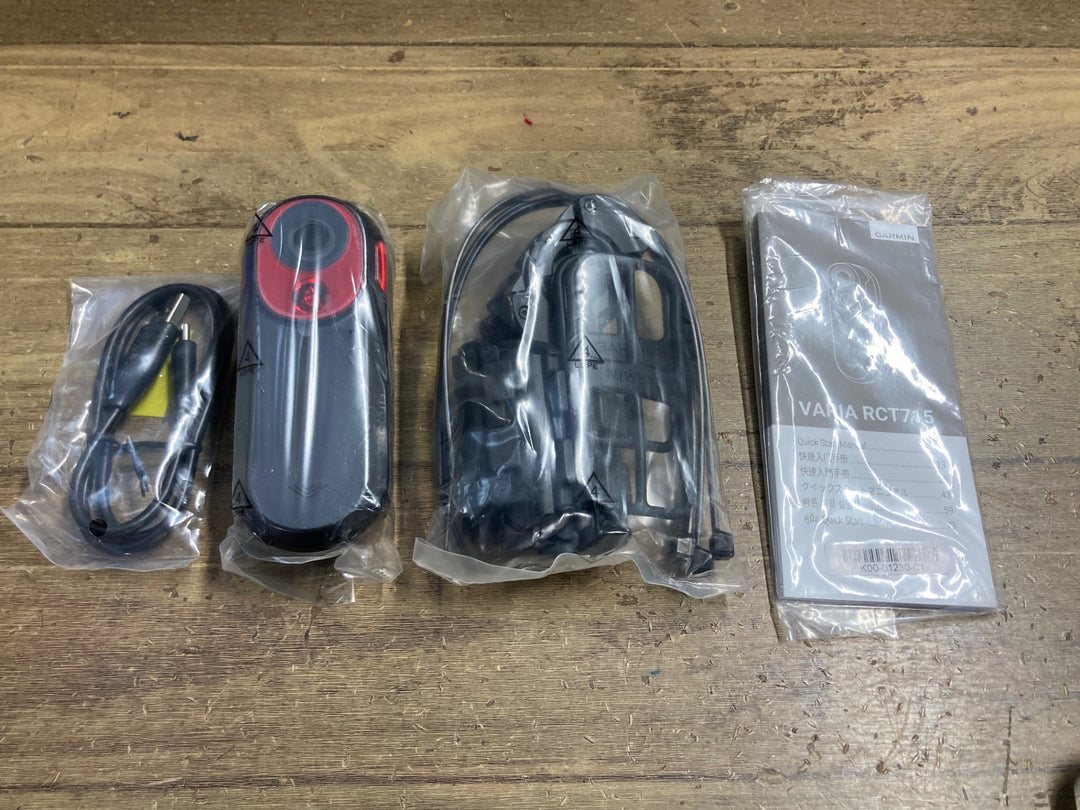 KN564 ガーミン GARMIN VARIA RCT715 テールライト リアビューレーダー
