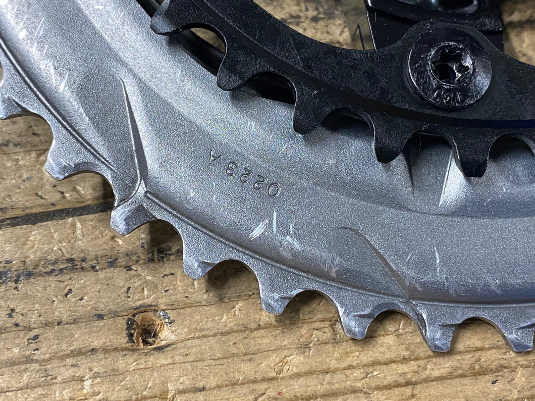 KC439 スラム SRAM RIVAL D1 クランクセット 172.5ｍｍ 46/33T ※チェーンリング割れありのためジャンク