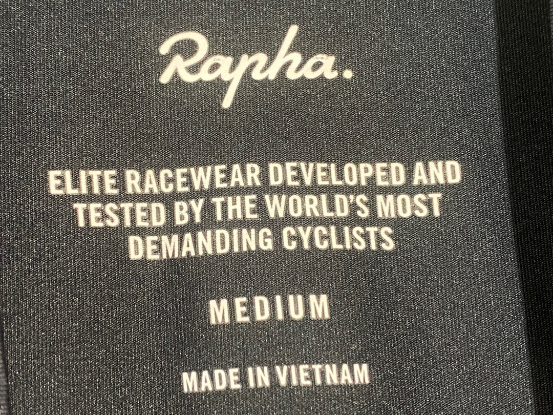 KQ586 ラファ Rapha PRO TEAM JERSEY 半袖 サイクルジャージ 黒 M
