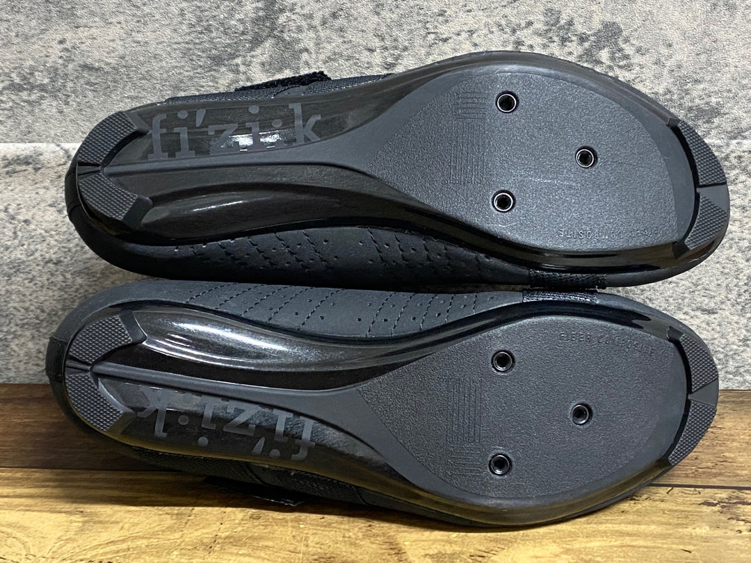 JY006 フィジーク fizik TEMPO R5 POWERSTRAP shoes ビンディングシューズ 3穴 黒 EU40