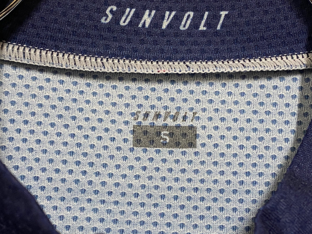KR199 サンボルト SUNVOLT 長袖 サイクルジャージ 紺 S