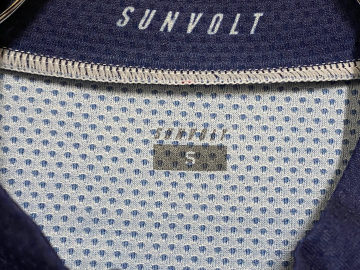 KR199 サンボルト SUNVOLT 長袖 サイクルジャージ 紺 S