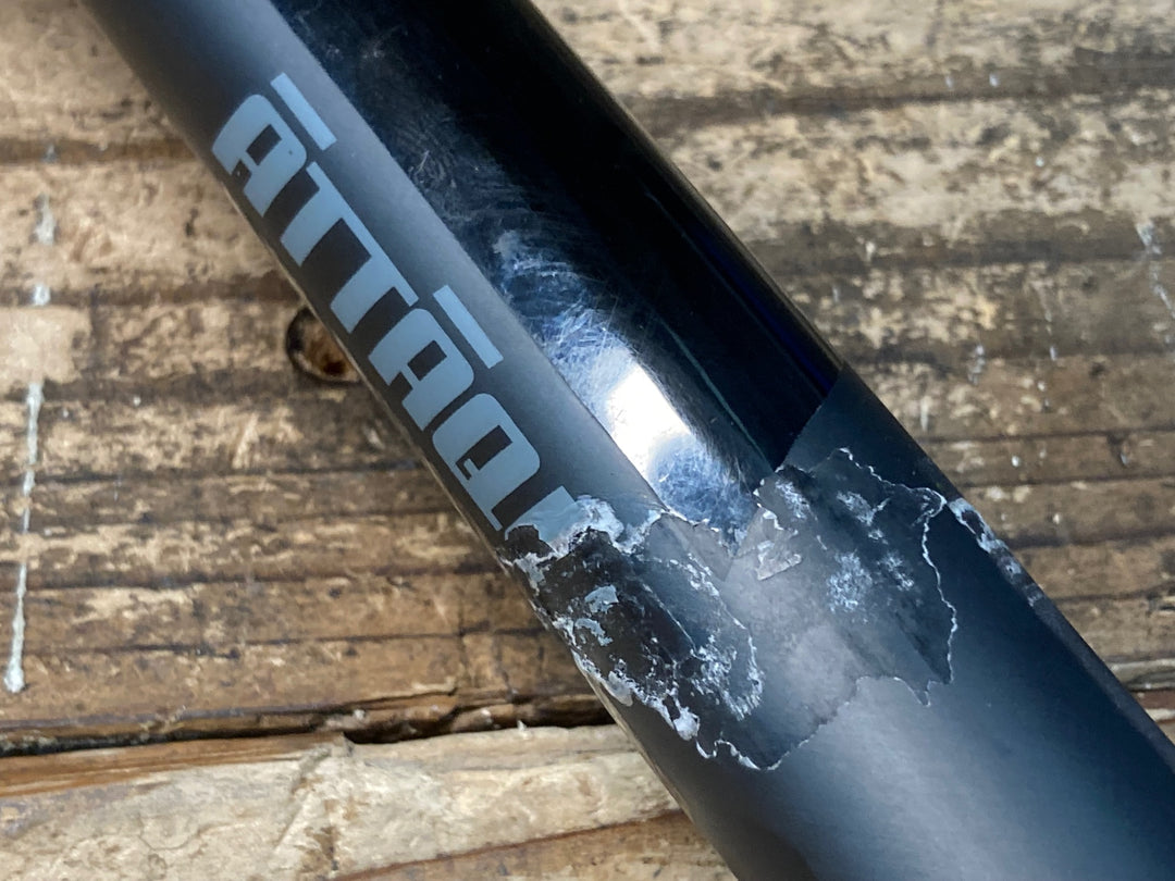 JH409 グスト GUSTO ATTAQUE カーボン シートポスト 410mm Φ27.2 ※傷