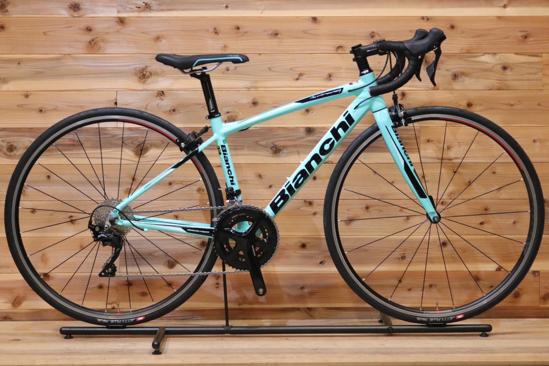 Bianchi Nirone 7 ロードバイク 46cm Bianchi ロードバイク VIA NIRONE 7 ブラック53cm