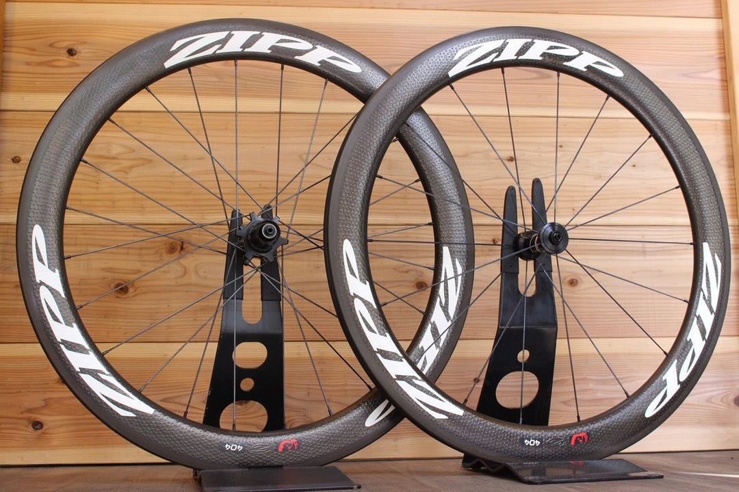 ジップ ZIPP ファイアクレスト 404 FIRECREST カーボン クリンチャー ホイールセット シマノ 11S/12S リム幅16.25mm 【名古屋店】
