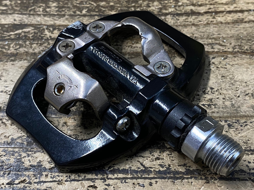 JY465 シマノ SHIMANO PD-A530 ビンディングペダル ブラック SPD