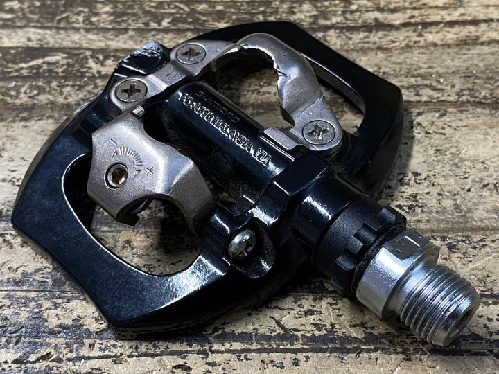 JY465 シマノ SHIMANO PD-A530 ビンディングペダル ブラック SPD