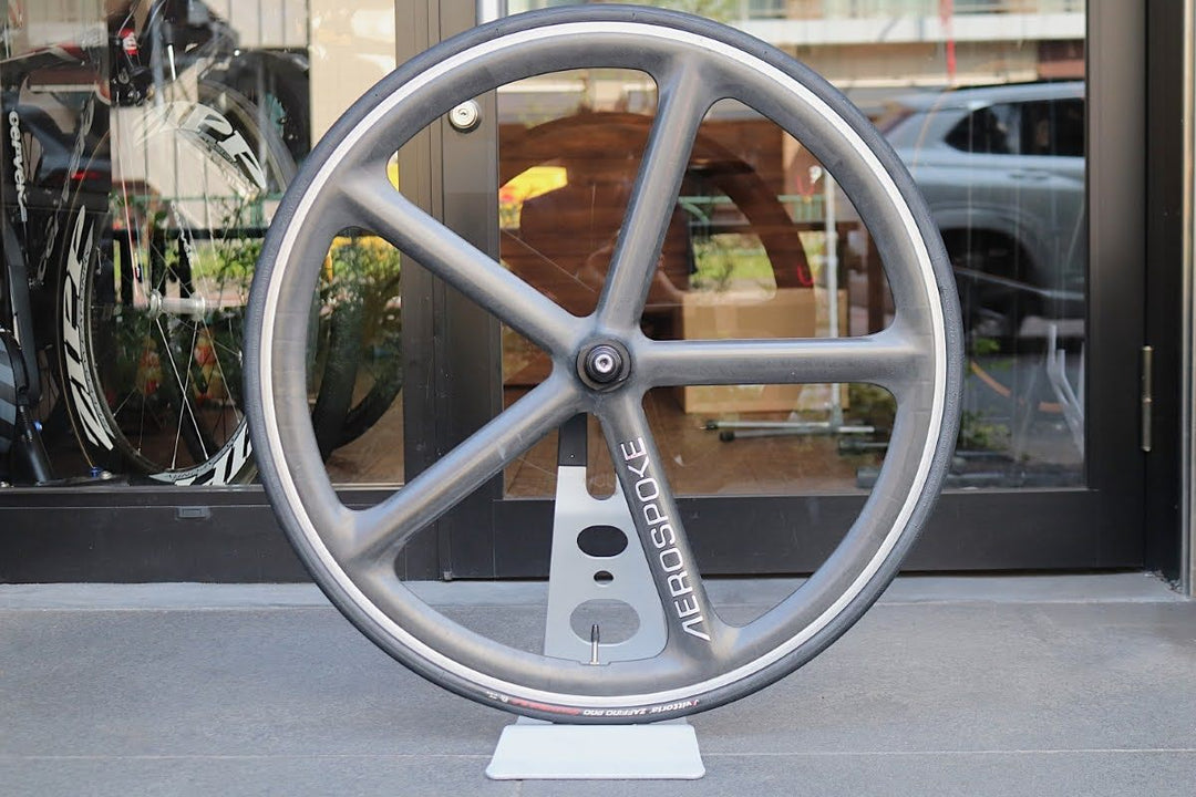 エアロスポーク AEROSPOKE 5バトン アルミ/カーボン クリンチャー シングル リアホイール バトンホイール【東京南麻布店】