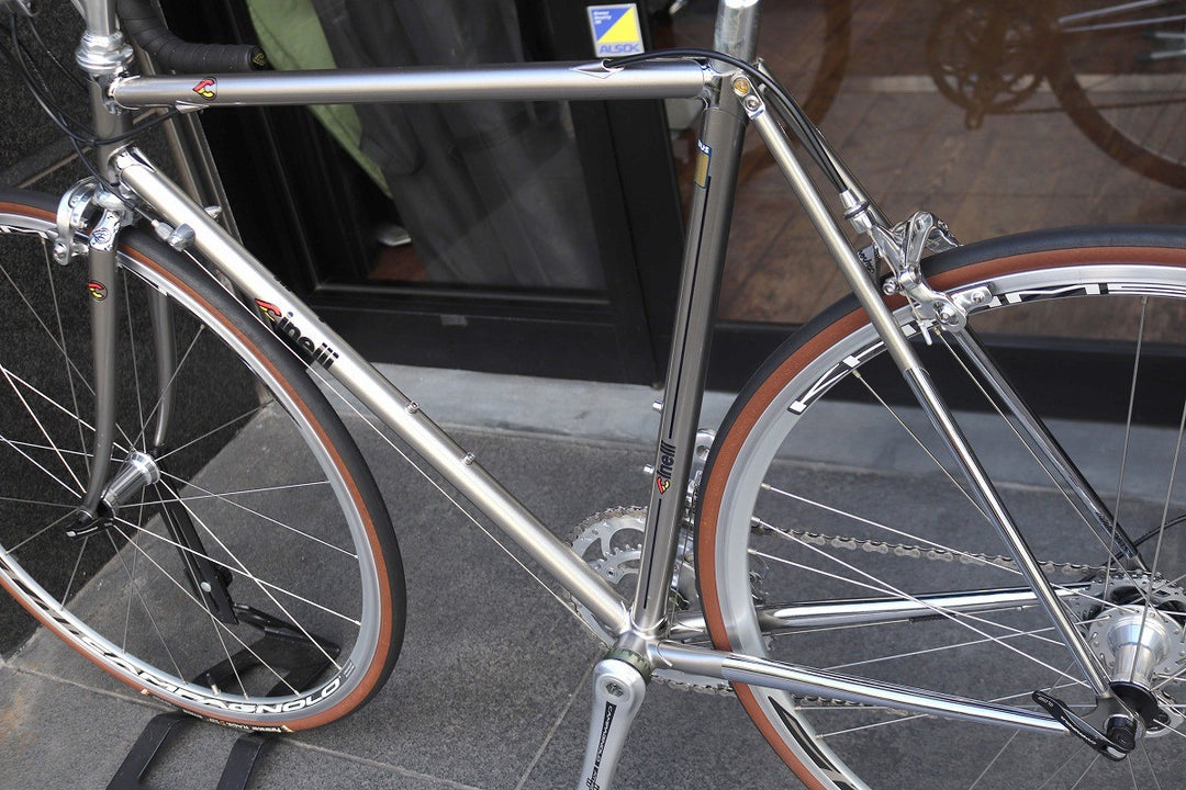 チネリ Cinelli スーパーコルサ SUPER CORSA 2015頃 52サイズ カンパニョーロ アテナ 11S スチール ロードバイク 【東京南麻布店】