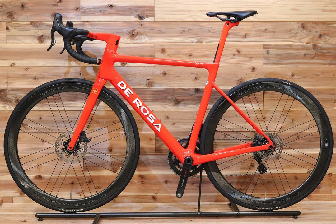 デローザ DE ROSA メラク MERAK DISK 2020モデル 50サイズ カンパニョーロ スーパーレコード EPS 12S BORA WTO 45 DB カーボン ロードバイク 【広島店】