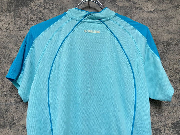 KK056 パールイズミ PEARL iZUMi 半袖 サイクルジャージ 青 XL スレ
