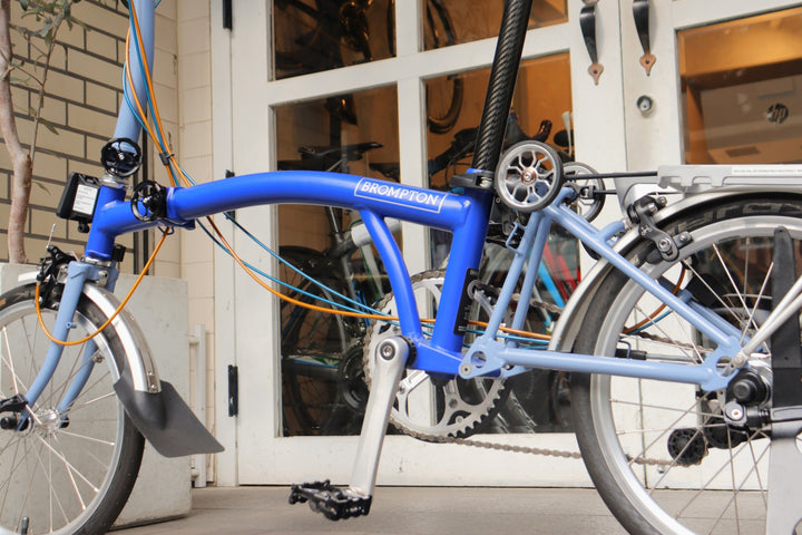 ブロンプトン BROMPTON C LINE EXPLORE MID M6R カスタム 2022モデル ミニベロ 折り畳み小径車 スポットカラー 【横浜店】