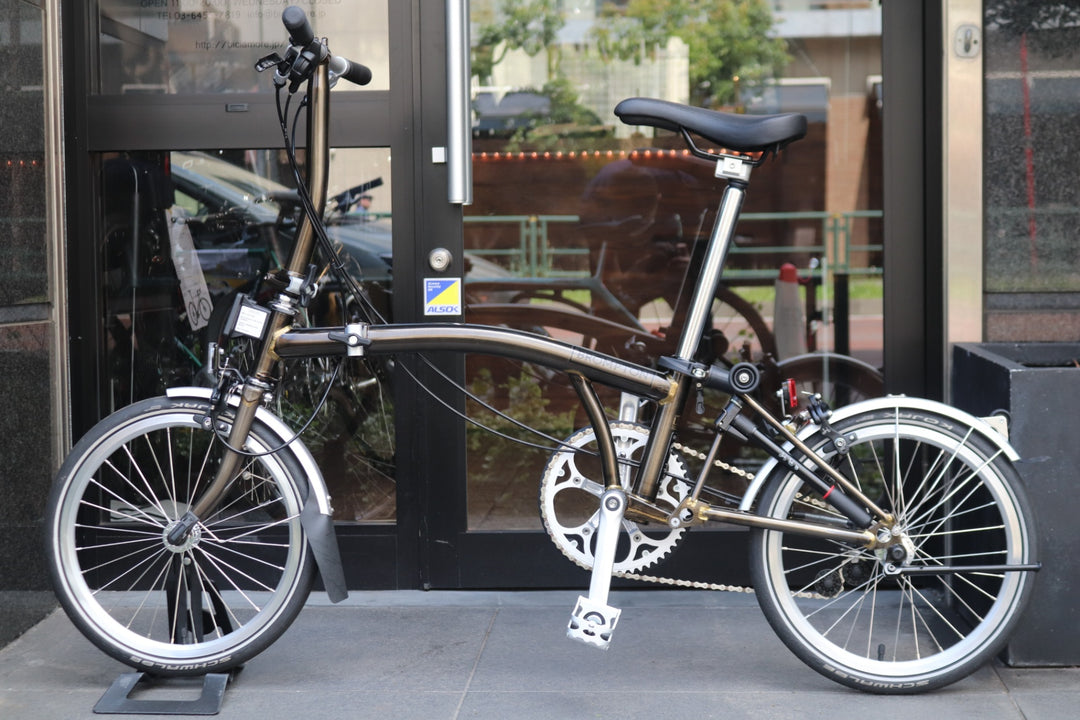 ブロンプトン BROMPTON S2L 2021年モデル ブラックラッカー ミニベロ 折り畳み 小径車 【東京南麻布店】