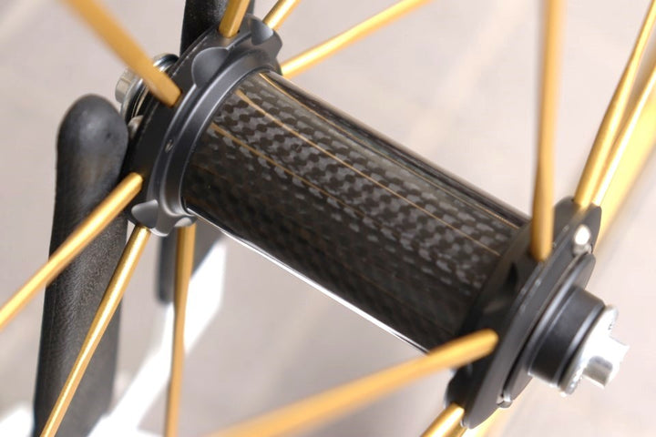 カンパニョーロ Campagnolo シャマルウルトラ ゴールド SHAMAL ULTRA GOLD アルミ チューブラー ホイールセット カンパ 11S/12S 【横浜店】