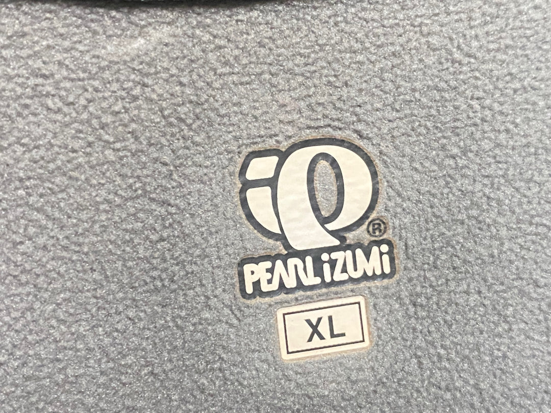 KP700 パールイズミ PEARL iZUMi 長袖 サイクルジャケット グレー 黒 XL 裏起毛 ※旧ロゴ