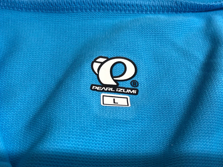 KE527 パールイズミ PEARL iZUMi 半袖 サイクルジャージ 水 L