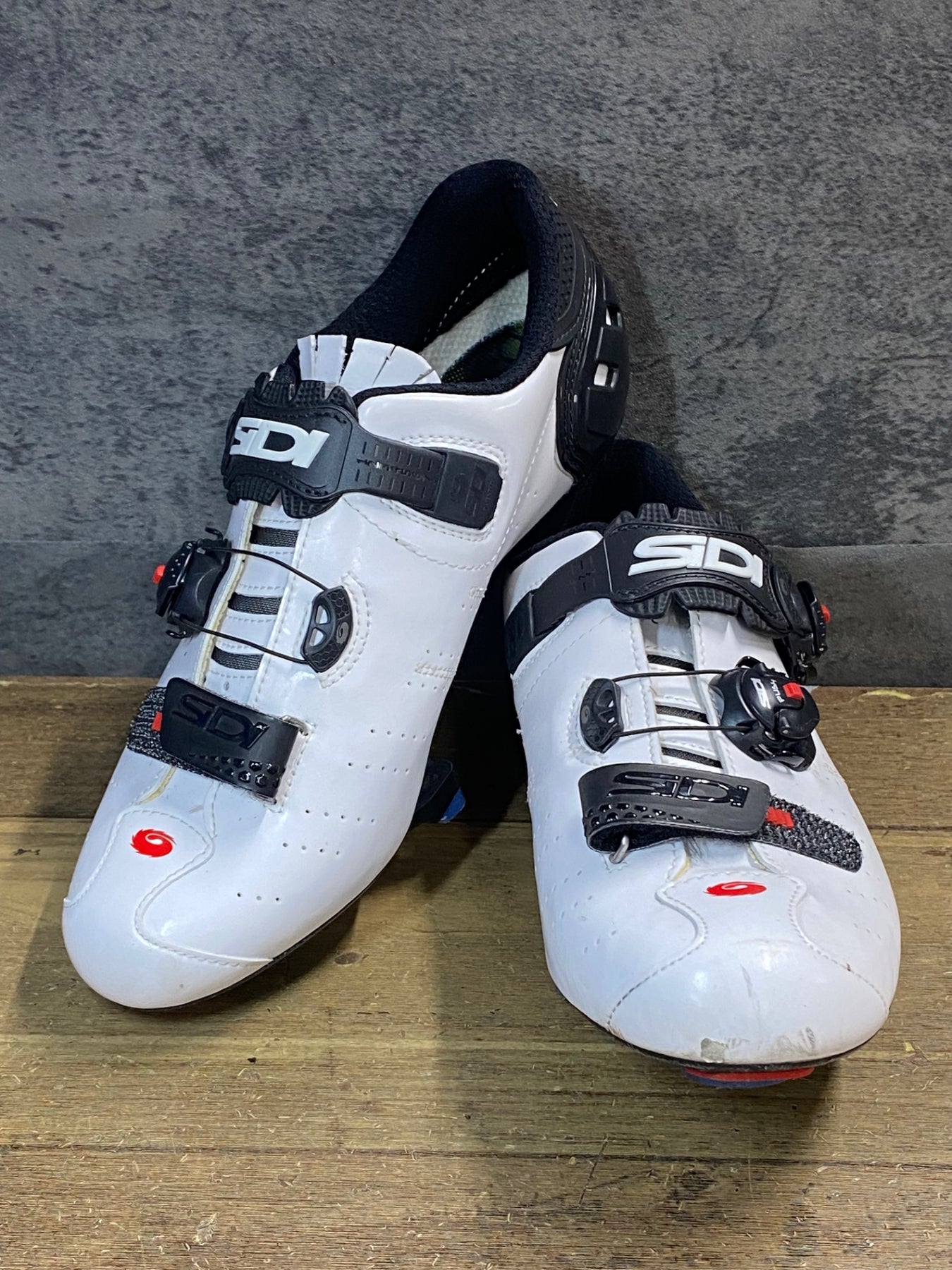 JV721 シディ SIDI CARBON TWELVE ビンディングシューズ 白 SPD-SL