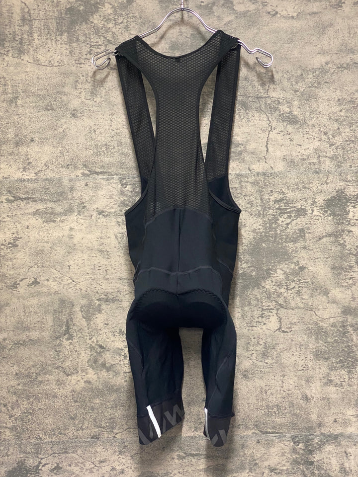 JV417 モントン MONTON ビブショーツ 黒 L 裏起毛