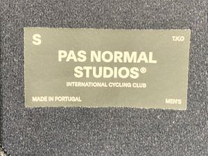 KB874 パスノーマルスタジオ PAS NORMAL STUDIOS Men's T.K.O. Mechanism Long Sleeve Jersey 長袖 サイクルジャージ 黒 S 裏起毛