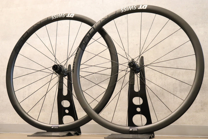 DT SWISS PRC 1400 SPLINE 35 カーボン チューブレスレディ シマノ 12/11S ホイールセット 【さいたま浦和店】