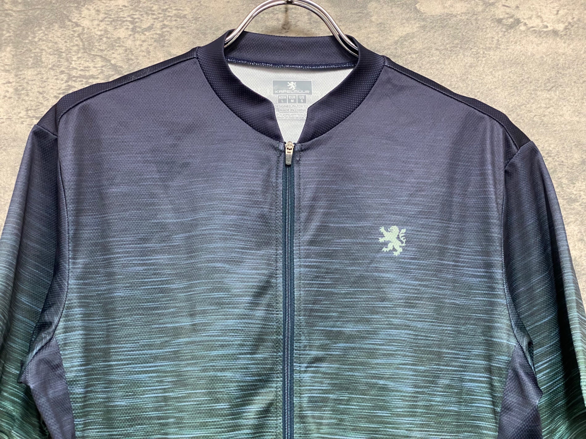 JS690 カペルミュール KAPELMUUR 半袖 サイクルジャージ 緑黒 L – BICI