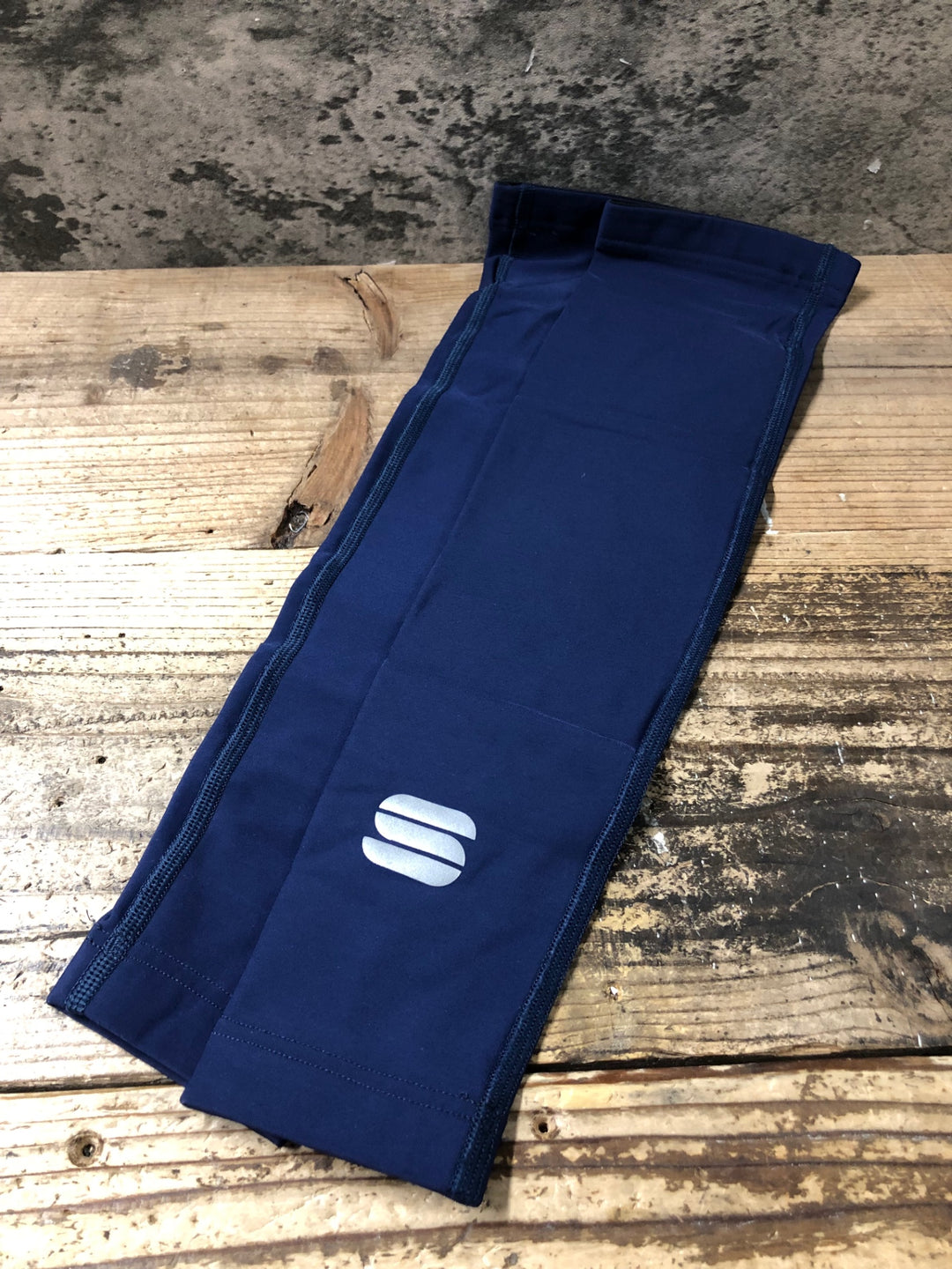 JS547 スポーツフル SPORTFUL ARM WARMWERS アームウォーマー Mサイズ 紺色