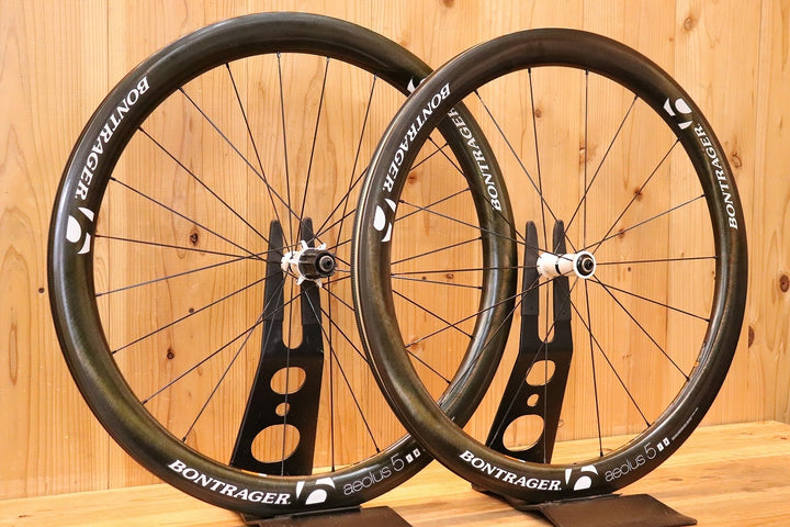 ボントレガー BONTRAGER アイオロス AEOLUS 5 カーボン クリンチャー ホイールセット カンパ 11S/12S 【芦屋店】