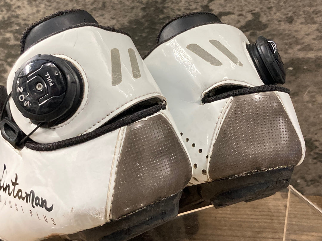 KO726 リンタマン Lintaman アジャストプラス ADJUST PLUS ビンディングシューズ EU44 3穴2穴両用 白