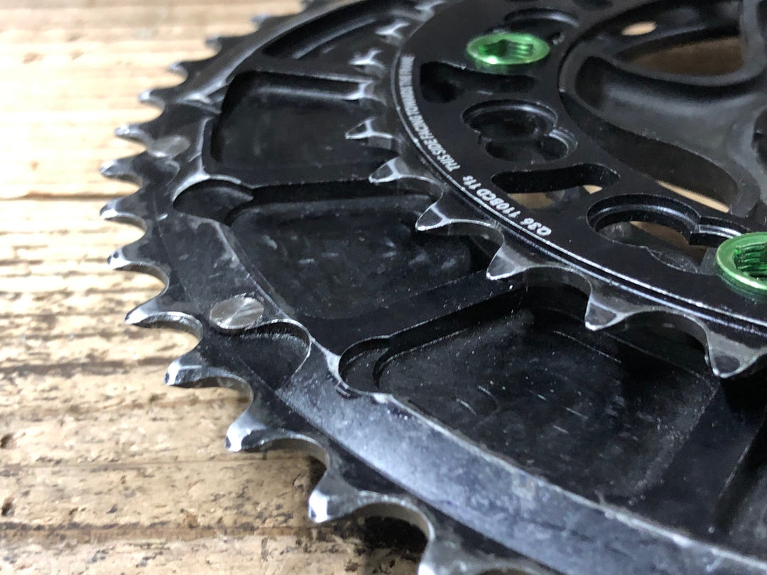 KE280 ローター ROTOR 3D クランクセット QRINGS 52/36T 170mm 24mm