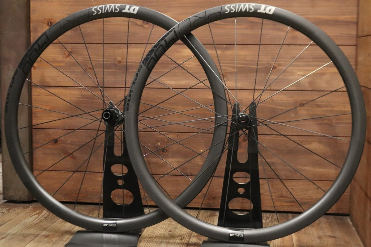 DT SWISS PRC 1400 SPLINE DB 35 カーボン チューブレス ホイール