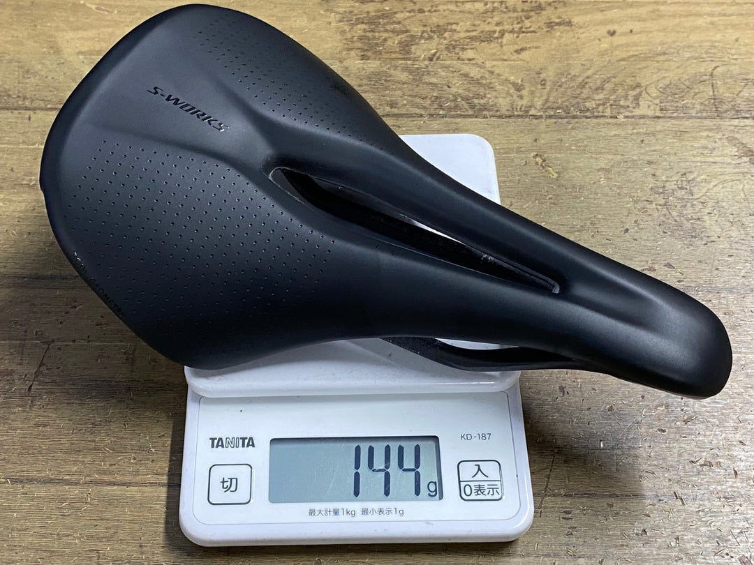 KQ540 スペシャライズド SPECIALIZED S-WORKS POWER ARC サドル 黒 カーボンレール 143mm