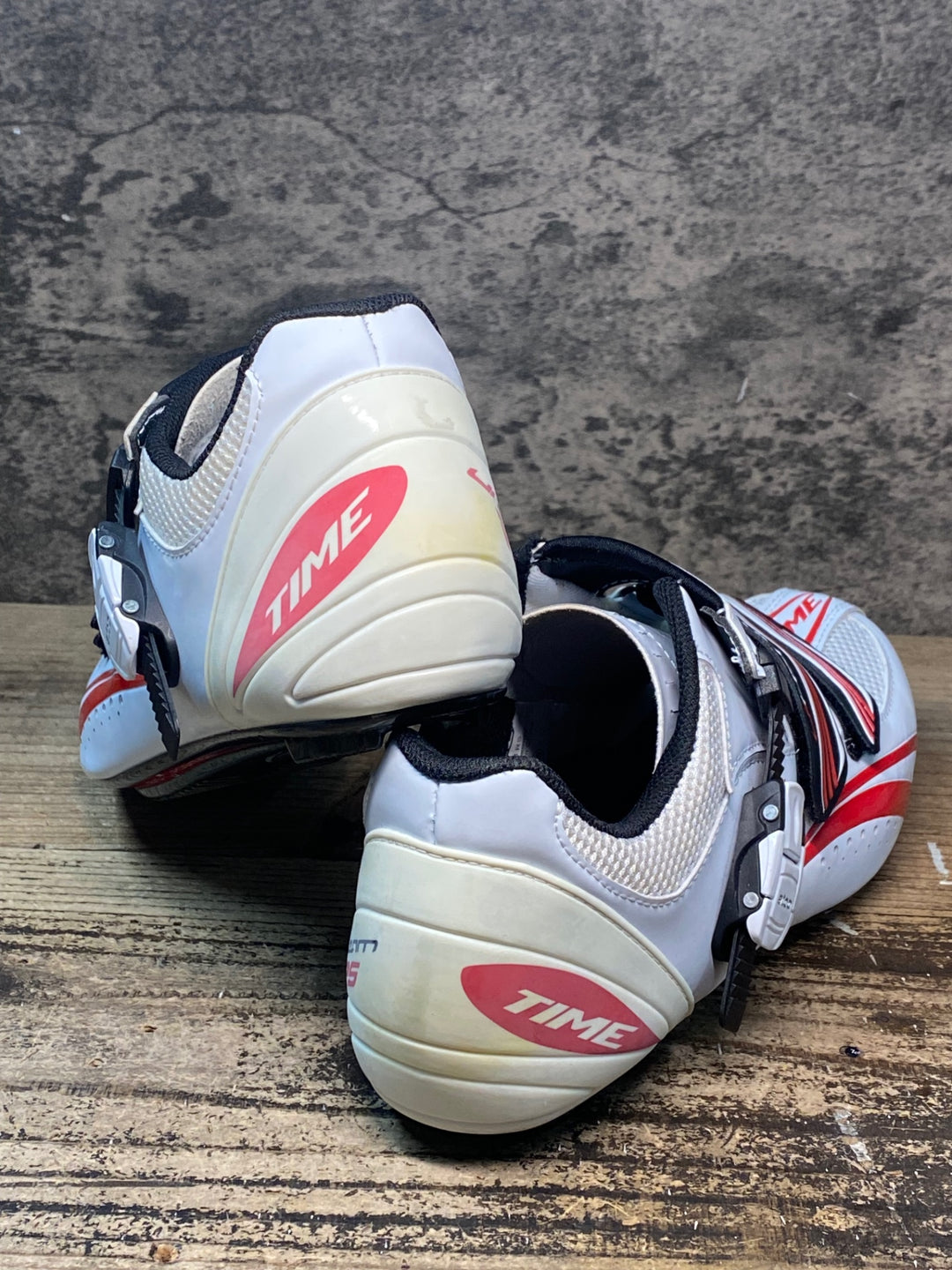 JR489 タイム TIME ULTEAM RS CARBON ビンディングシューズ 白 EU41.5