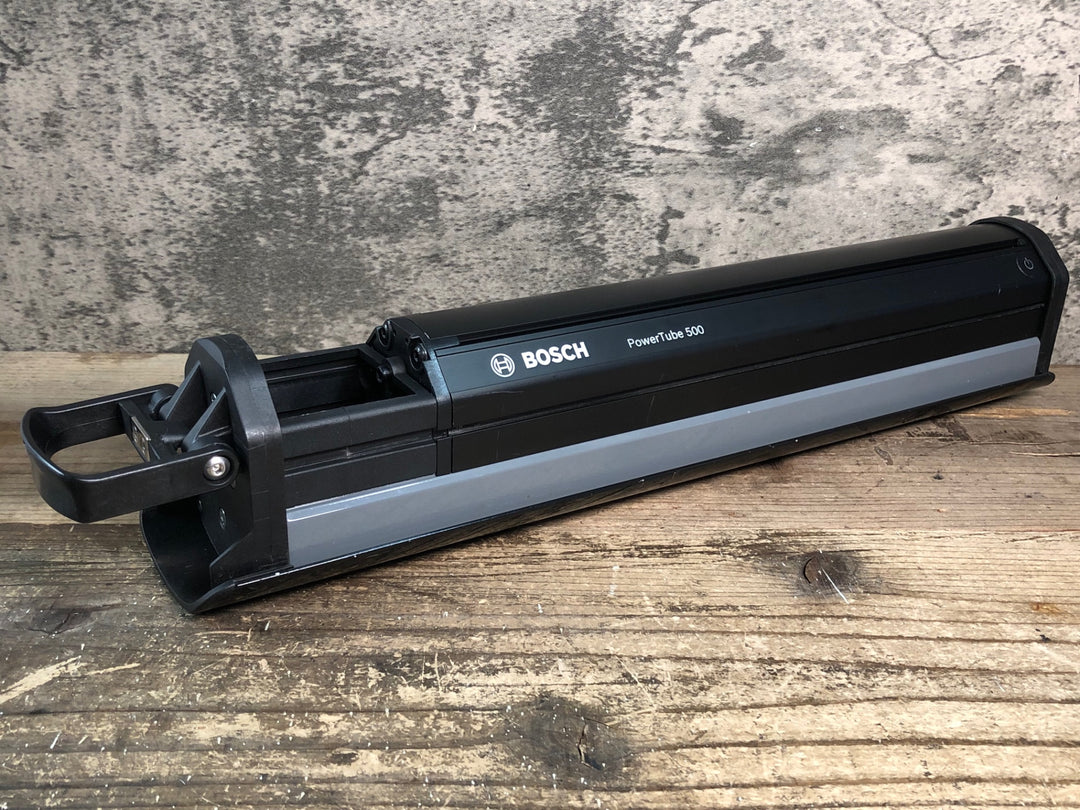 JA483 ボッシュ BOSCH POWER TUBE 500 E-BIKE用 バッテリー TREK RAIL用カバー付