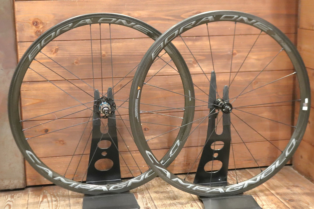 カンパニョーロ CAMPAGNOLO ボーラワン BORA ONE 35 AC3 カーボン チューブラー ホイールセット カンパ11S/12S 【東京南麻布店】