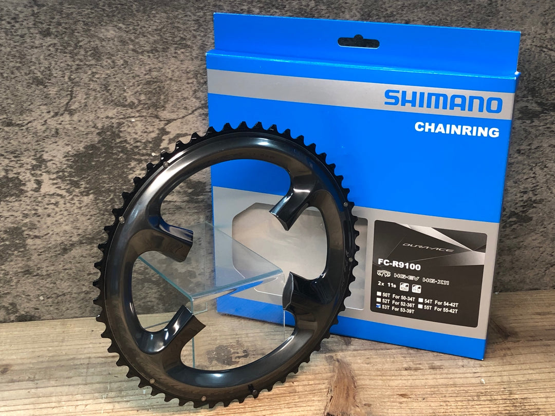 JT267 シマノ SHIMANO デュラエース DURA-ACE FC-R9100 アウターチェーンリング 53T