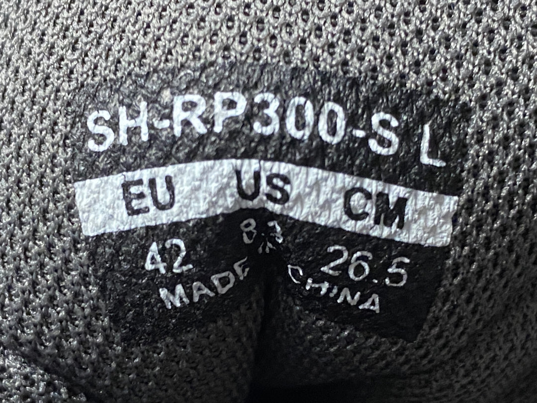 JG725 シマノ SHIMANO RP3 SH-RP300 ビンディングシューズ EU42 ブラック 3穴/2穴
