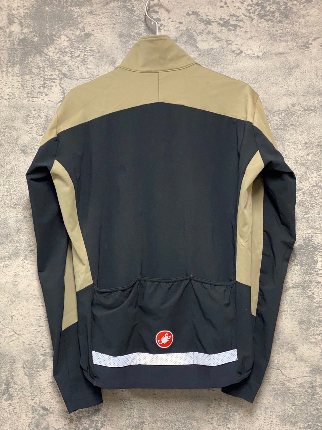 KC506 カステリ castelli サイクルジャケット カーキ― 黒 M