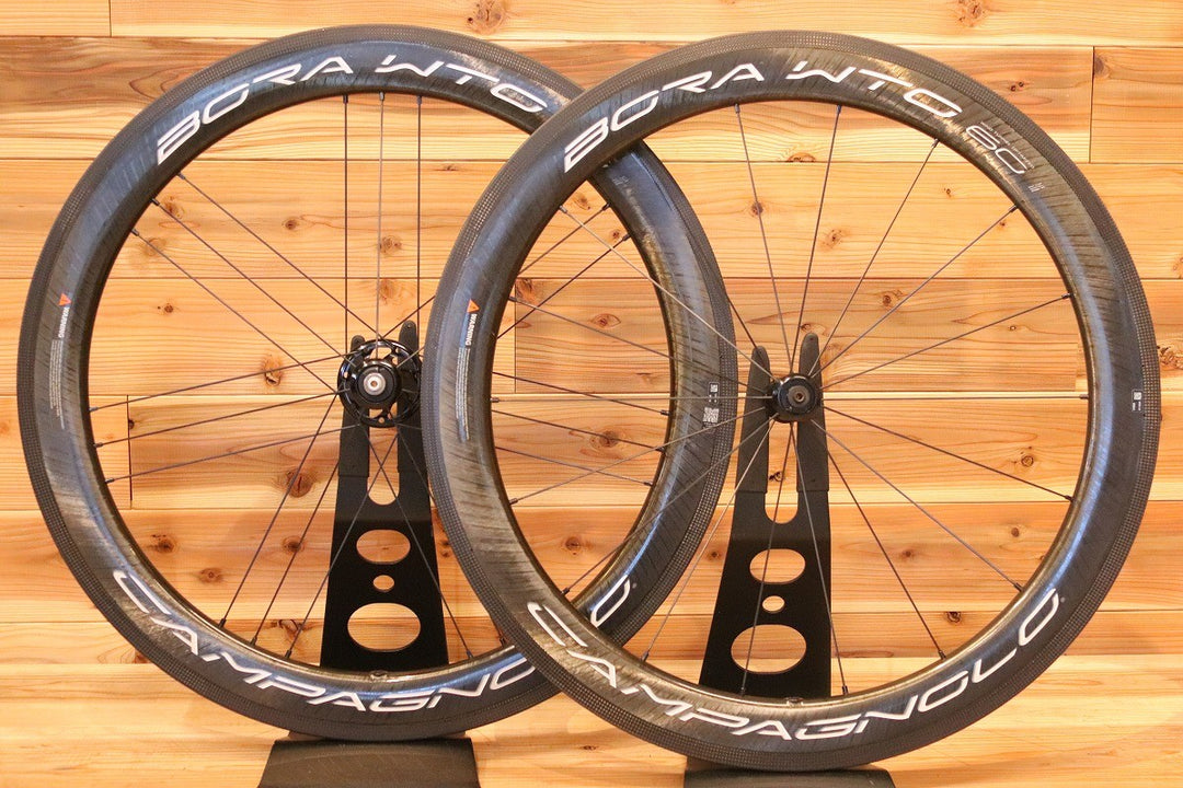 カンパニョーロ CAMPAGNOLO ボーラ BORA WTO 60 RIM AC3 シマノ 11S/12S 19C カーボン チューブレス ホイールセット 【広島店】