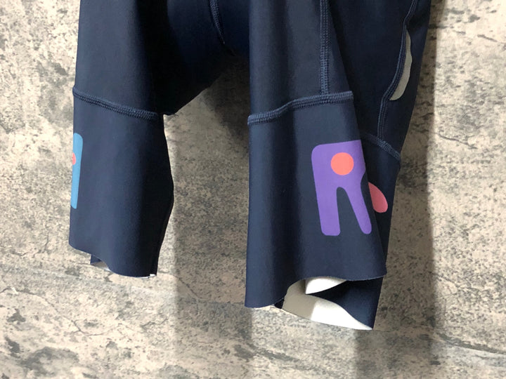 KH626 ラファ Rapha RACE BIB SHORTS ビブショーツ 紺 S CUSTOM