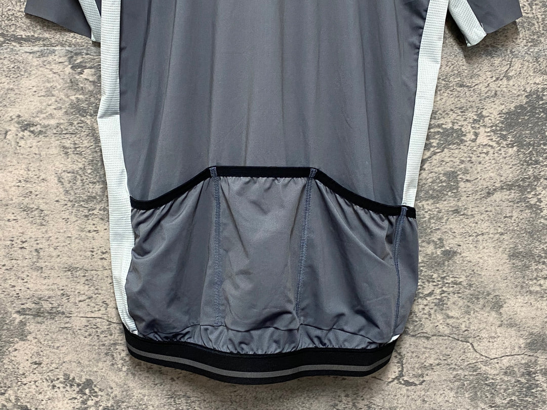 KF367 オークリー OAKLEY 半袖 サイクルジャージ グレー M