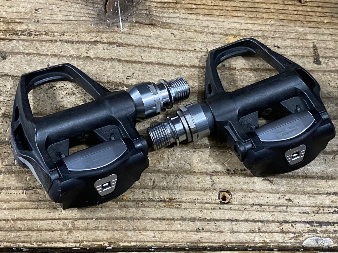 JQ919 シマノ SHIMANO デュラエース DURA-ACE PD-9000 ビンディングペダル SPD-SL ＋4mm