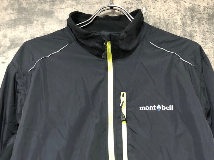 KA130 モンベル mont-bell 長袖 ウィンドブレーカー 黒 XL