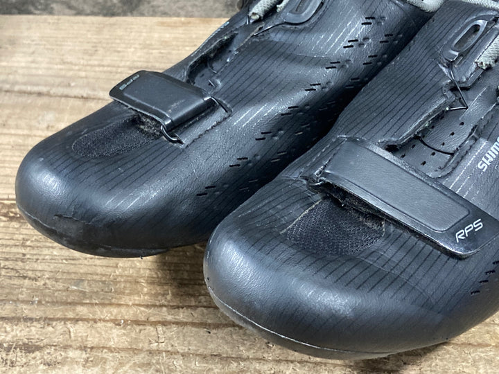 KQ865 シマノ SHIMANO RP5 SH-RP501-SL ビンディングシューズ 黒 EU43