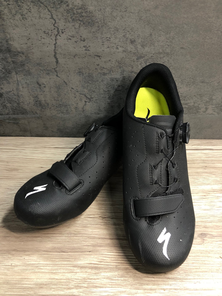 JN792 スペシャライズド SPECIALIZED Torch1.0 ビンディングシューズ SPD-SL ブラック EU42