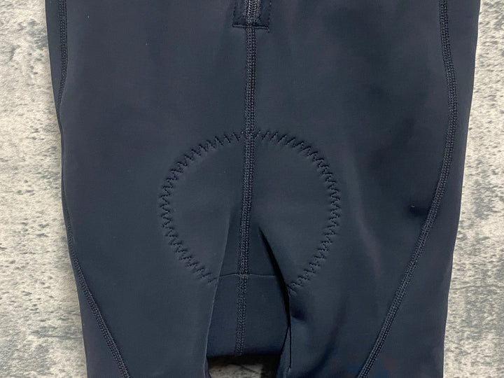 JU107 シマノ SHIMANO ビブタイツ 黒 L 裏起毛