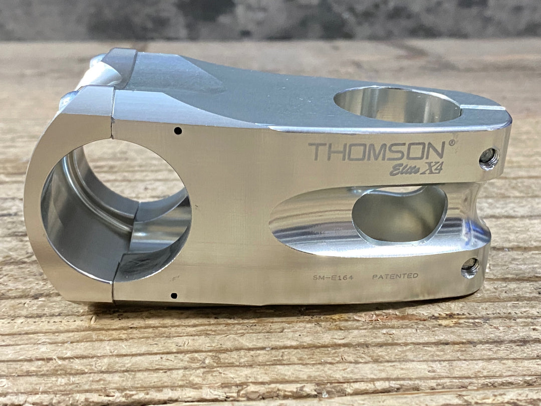 JZ738 トムソン THOMSON エリートX4 ELITE X4 アルミ ステム 60mm Φ31.8 OS シルバー