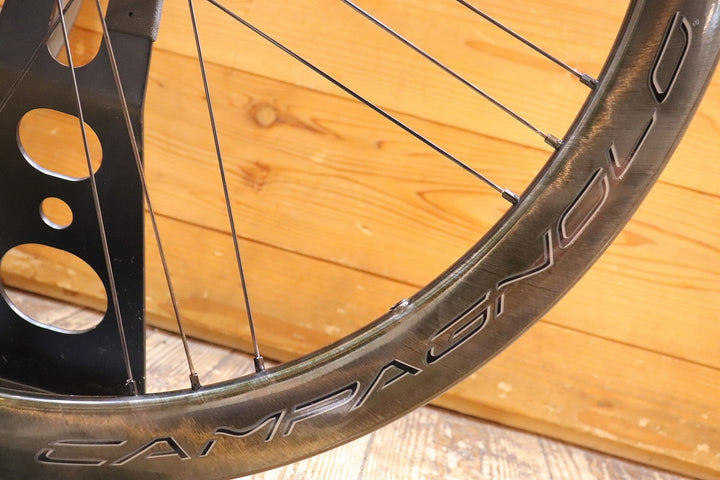 カンパニョーロ CAMPAGNOLO ボーラ BORA WTO 45 DB カーボン チューブレスレディ ホイールセット シマノ 11S/12S 【芦屋店】